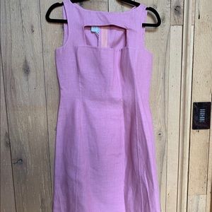 Rose Petal Pink Oscar De La Renta Dress